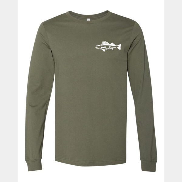 Bella + Canvas - Long Sleeve Jersey Tee - Printed Logo Thumbnail