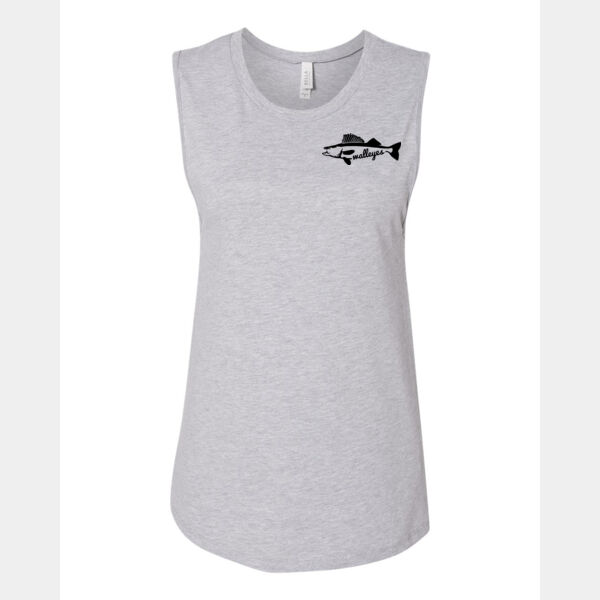 Bella + Canvas - Women's Jersey Muscle Tank - Printed Logo Thumbnail