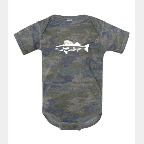 Rabbit Skins - Infant Fine Jersey Bodysuit - Printed Logo Thumbnail