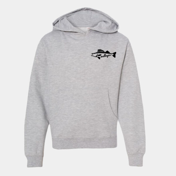 Independent Trading Co. - Youth Midweight Hooded Sweatshirt - Printed Logo Thumbnail