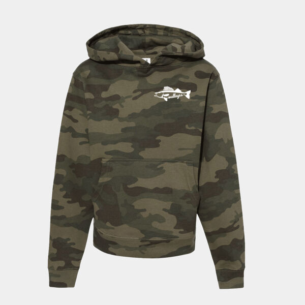 Independent Trading Co. - Youth Midweight Hooded Sweatshirt - Printed Logo Thumbnail