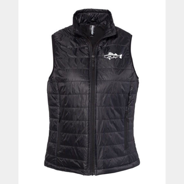 Independent Trading Co. - Women's Puffer Vest  - Embroidered Logo Thumbnail
