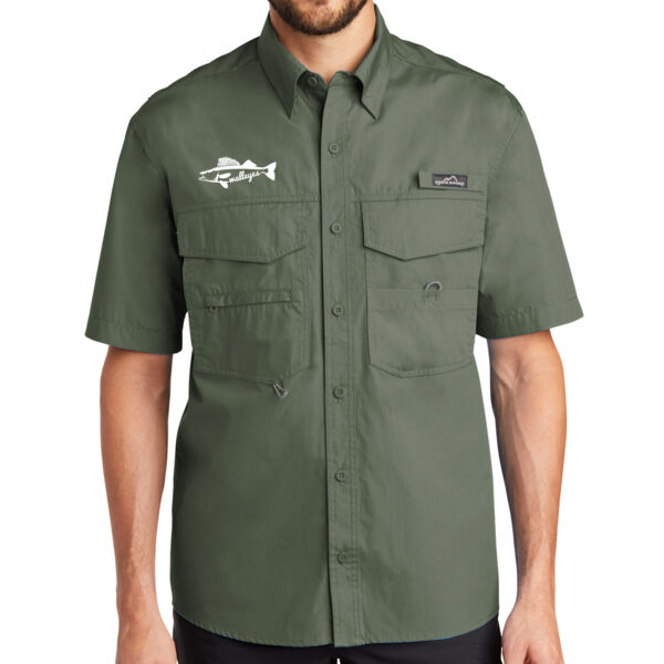 Eddie Bauer® - Short Sleeve Fishing Shirt - Printed Logo Thumbnail