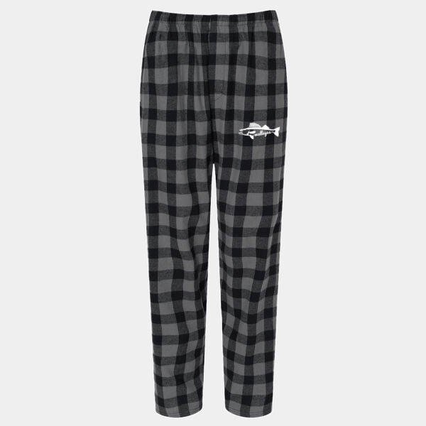 Harley Flannel Pants - Embroidered Logo Thumbnail