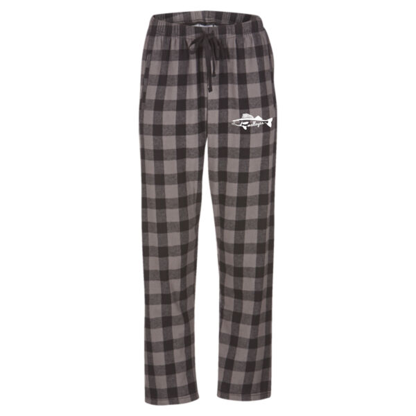 Haley Flannel Pants - Embroidered Logo Thumbnail