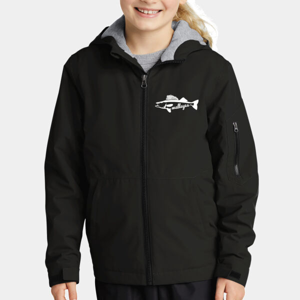 Sport-Tek® Youth Waterproof Insulated Jacket - Embroidered Logo Thumbnail