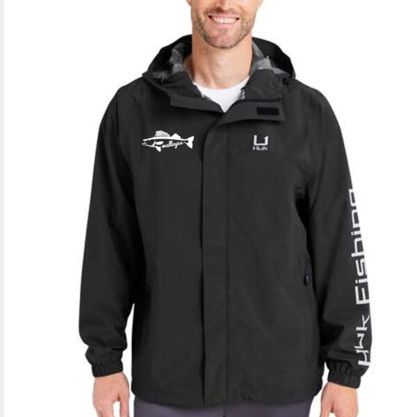 HUK - Storm Rain Jacket - Embroidered Logo Thumbnail