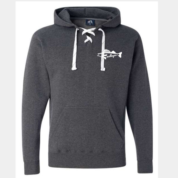 J. America - Sport Lace Hooded Sweatshirt - Embroidered Logo Thumbnail