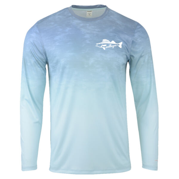 Paragon - Montauk Oceanic Fade Performance Long Sleeve T-Shirt - Printed Logo Thumbnail