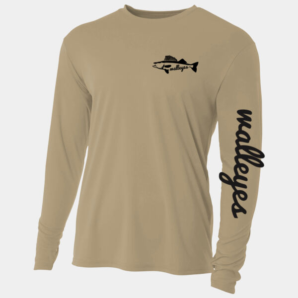 A4 Cooling Performance Long Sleeve Tee - Printed Logos Thumbnail