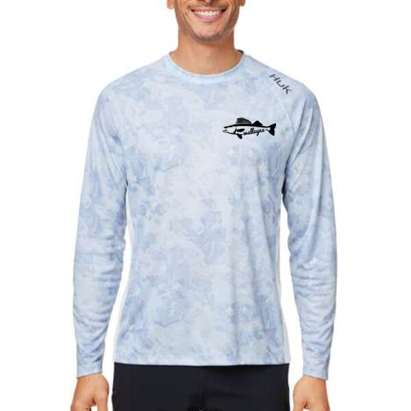 HUK - Lopro Camo Long Sleeve T-Shirt - Printed Logo Thumbnail