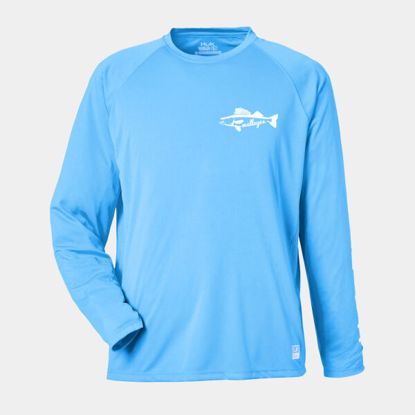 HUK - Pursuit Long Sleeve T-Shirt - Printed Logo Thumbnail