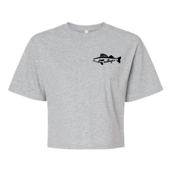 American Apparel - Women's Fine Jersey Boxy Tee - Printed Logo Thumbnail