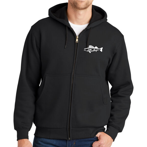 CornerStone® - Heavyweight Full-Zip Hooded Sweatshirt with Thermal Lining - Embroidered Logo Thumbnail