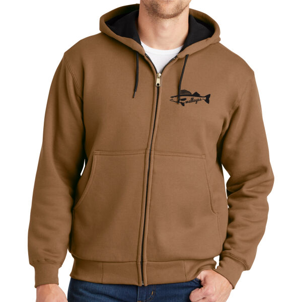 CornerStone® - Heavyweight Full-Zip Hooded Sweatshirt with Thermal Lining - Embroidered Logo Thumbnail