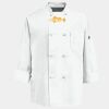 Eight Knot Button Chef Coat with Thermometer Pocket Thumbnail
