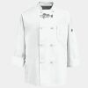 Eight Knot Button Chef Coat with Thermometer Pocket Thumbnail