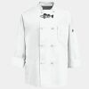 Eight Knot Button Chef Coat with Thermometer Pocket Thumbnail