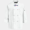 Eight Knot Button Chef Coat with Thermometer Pocket Thumbnail