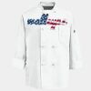 Eight Knot Button Chef Coat with Thermometer Pocket Thumbnail
