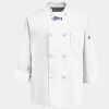 Eight Knot Button Chef Coat with Thermometer Pocket Thumbnail