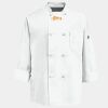Eight Knot Button Chef Coat with Thermometer Pocket Thumbnail
