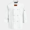Eight Knot Button Chef Coat with Thermometer Pocket Thumbnail
