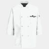 Button Chef Coat with Thermometer Pocket Thumbnail
