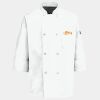 Button Chef Coat with Thermometer Pocket Thumbnail