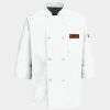 Button Chef Coat with Thermometer Pocket Thumbnail